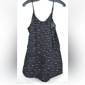 Black and White Romper